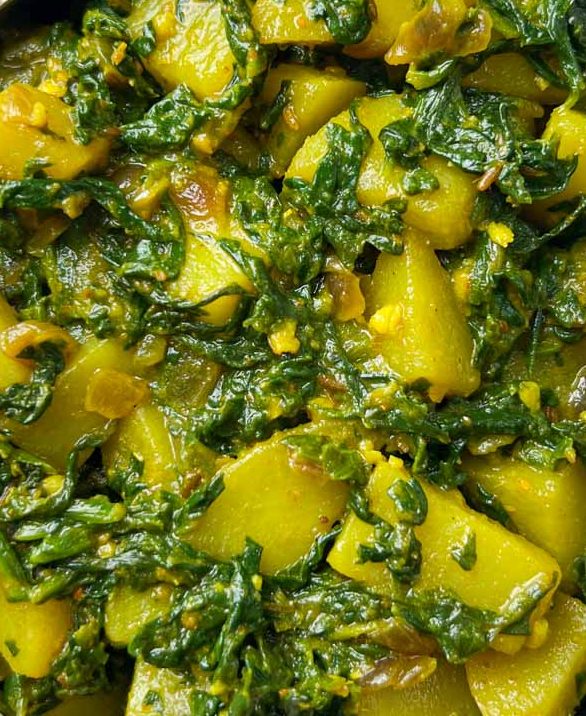 aloo-palak