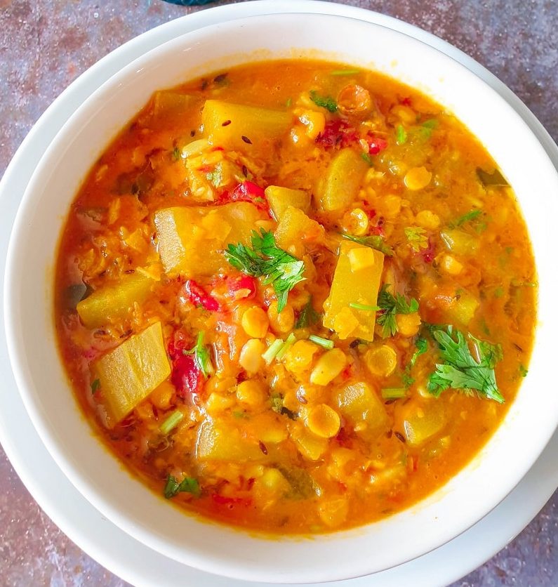 lauki-chana-dal-bottlegourd